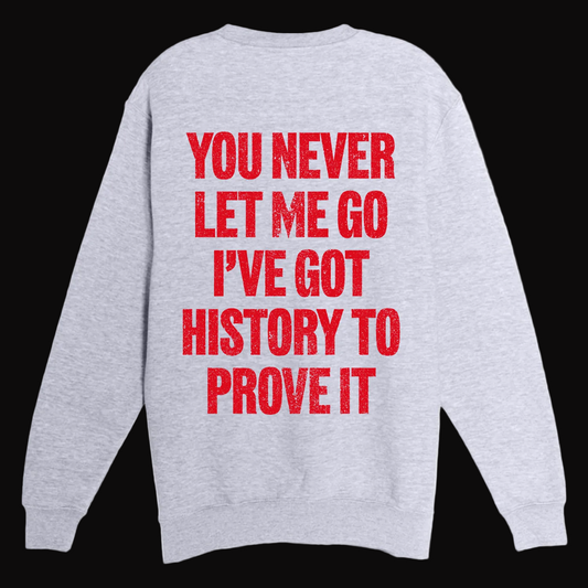 The Reminder Crewneck- Heather Grey